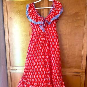 NWT-J.Crew Maxi dress-100% cotton- size 10